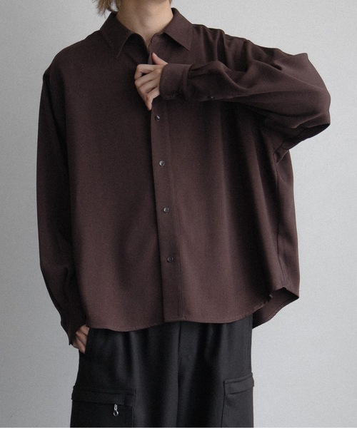 「Casper John」 長袖シャツ SMALL グレー メンズ_画像5