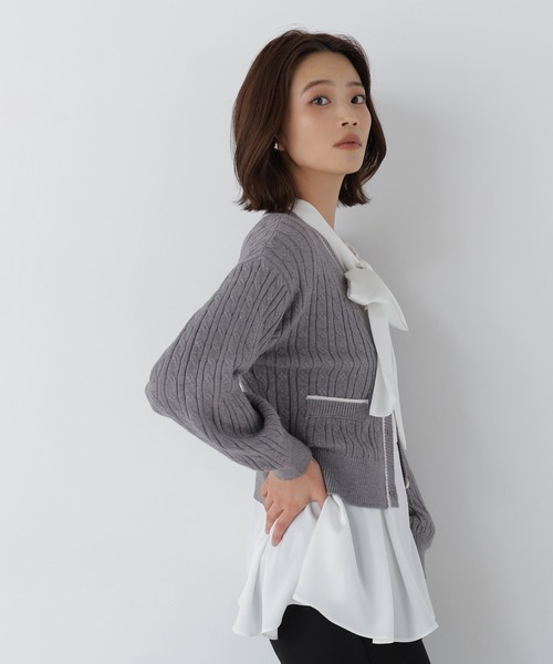 BEAUTY&YOUTH チルデンカーディガン Sサイズ NATURAL BEAUTY BASIC（ナチュラルビューティーベーシック
