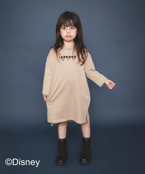 ワンピース ミニーマウス サイドスリット長袖ワンピース Zozotown Paypayモール店 通販 Paypayモール