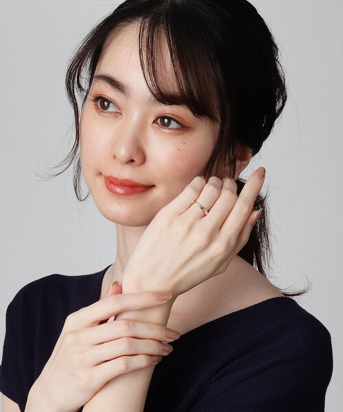 COCOSHNIK（ココシュニック） 指輪 リング K10打ち目 パートナーリング