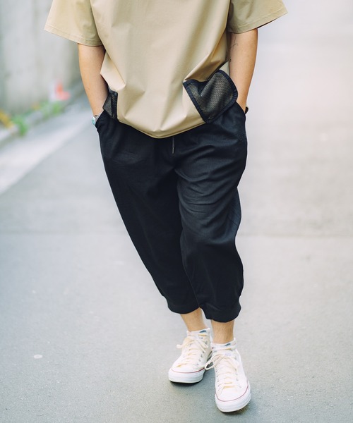 パンツ 麻レーヨンクロップドパンツ Zozotown Paypayモール店 通販 Paypayモール