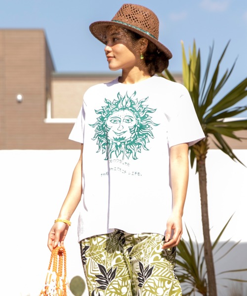 Tシャツ Tシャツ チャイハネ 洋輔 Amina おひさまtシャツ Zozotown Paypayモール店 通販 Paypayモール