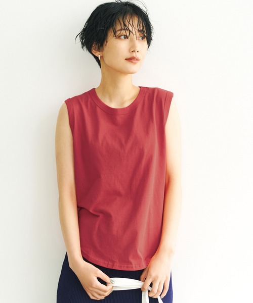タンクトップ \\新色登場//ヘルシーラインコットンタンクトップ