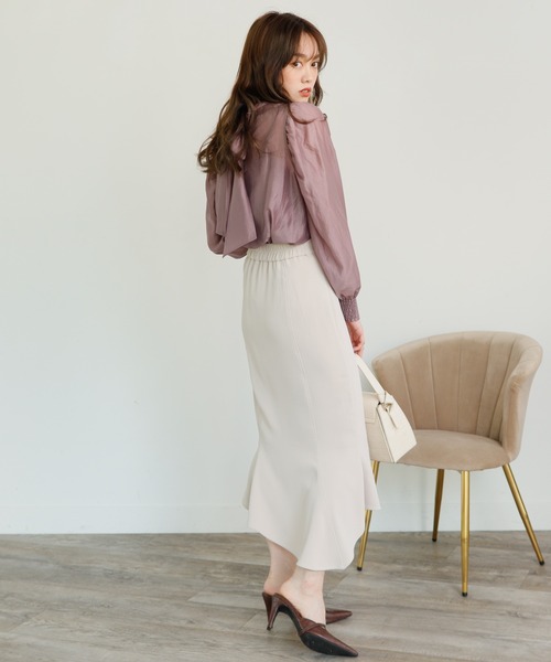 してくれま シャツ PayPayモール店 - 通販 - PayPayモール ブラウス 2wayリボンシアーブラウス ZOZOTOWN らしい