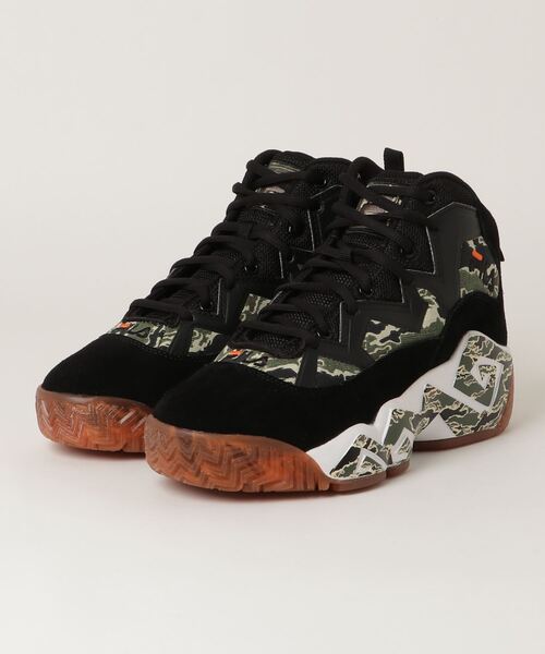 FILA MB ジャマール・マッシュバーン カモフラ 迷彩 NBA レア 美品 FILA（フィラ） スニーカー マッシュバーンハイカットスニーカー