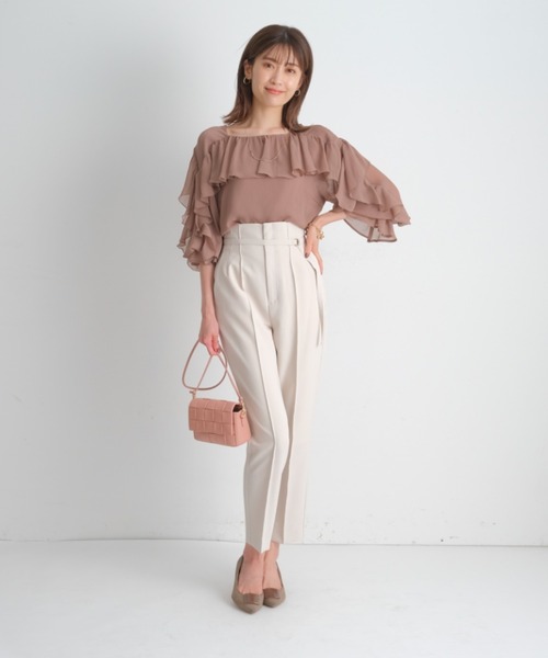 新品最安値 シャツ ブラウス ラッフル楊柳ブラウス ZOZOTOWN PayPayモール店 - 通販 - PayPayモール 再入荷お得