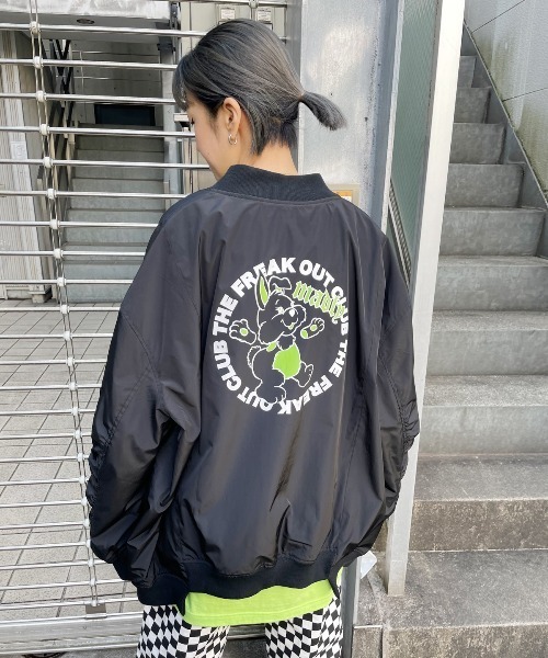 ジャケット・アウター Candy Stripper MA-1 楽天市場】【SALE／60%OFF】Candy Stripper CHINA CHECK MA-1