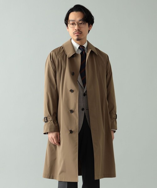 コート ジャケット BEAMS F / シングル ラグランスリーブ コート メンズの画像