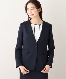 UNTITLED（アンタイトル） ジャケット ノーカラージャケット 「軽くて