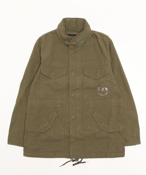 ミリタリージャケット モッズコート MILITARY BLOUSONの画像