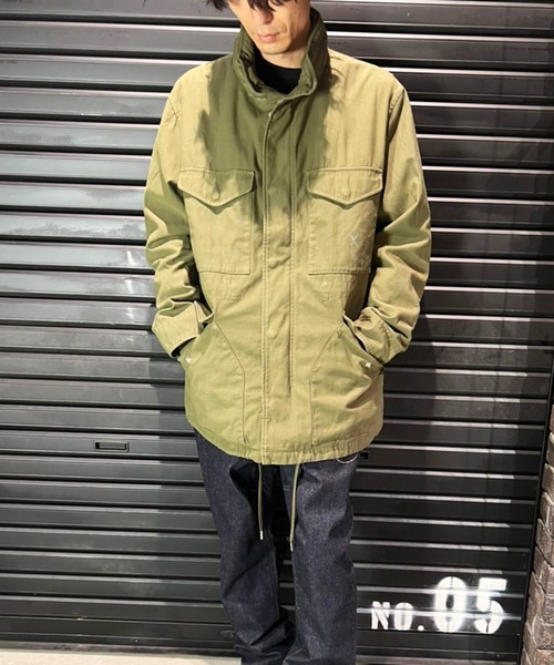 ミリタリージャケット モッズコート MILITARY BLOUSONの画像