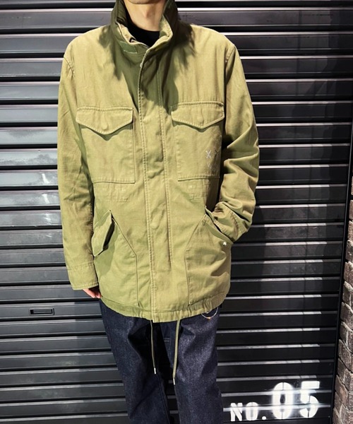 ミリタリージャケット モッズコート MILITARY BLOUSONの画像