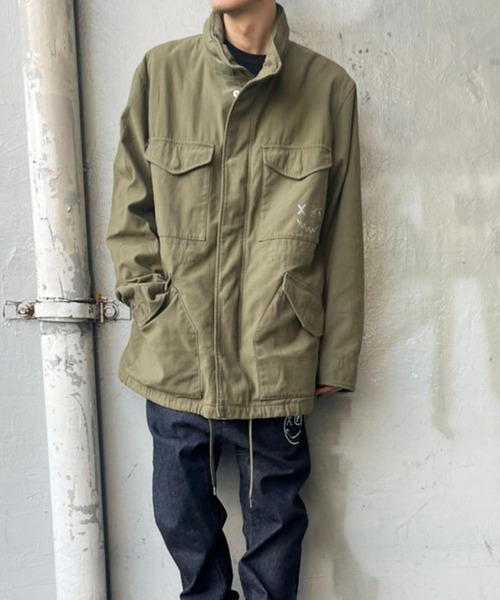 ミリタリージャケット モッズコート MILITARY BLOUSONの画像