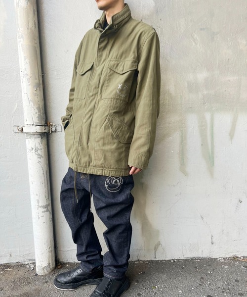 ミリタリージャケット モッズコート MILITARY BLOUSONの画像