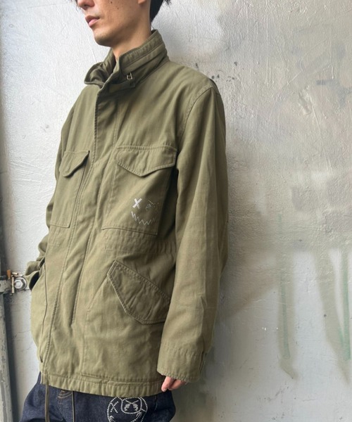 ミリタリージャケット モッズコート MILITARY BLOUSONの画像