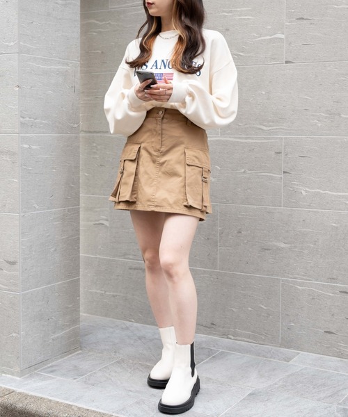【関税込み】Filippa K タン カーゴ ミニスカート 関税込み】Filippa K タン カーゴ ミニスカート カーゴミニ