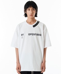OY Tシャツ ユニセックス XLサイズ OY tシャツ 「OY/オーワイ」 ROUND NECK ZIPPER LOGO/ネックZIP