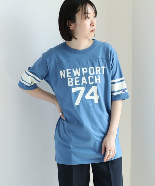 チャンピオン　フットボールティシャツ Champion tシャツ 「Champion」フットボールTシャツ メンズ