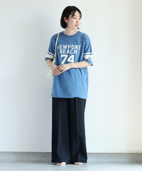 チャンピオン・フットボールTシャツ Champion（チャンピオン） tシャツ 「Champion」フットボールTシャツ
