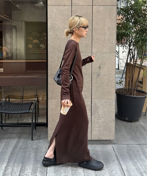 feepur（フェピュール） ワンピース 「TALL/2Tサイズあり」カットリブ