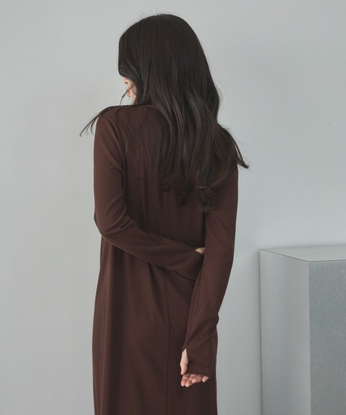 feepur（フェピュール） ワンピース 「TALL/2Tサイズあり」カットリブ