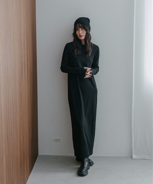 feepur ワンピース 「TALL/2Tサイズあり」カットリブロング