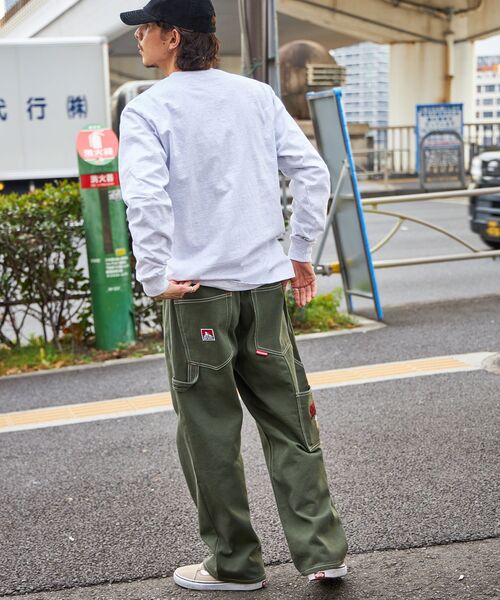 パンツ カーゴパンツ メンズ 「BEN DAVIS(ベンデイビス)」 EMBRO PAINTER PANTS / ペインター 配色 刺繍 ストレート｜zozo｜19