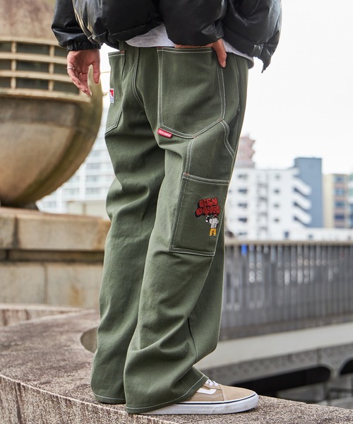BEN DAVIS カーゴパンツ EMBRO PAINTER PANTS メンズ レディース