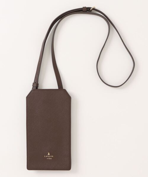 ■LANVIN■ランバン リュクサンブール スマホショルダー リュクサンブール スマホショルダー ネイビー | ランバン オン
