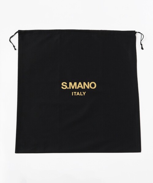 トートバッグ S.MANO / リバーシブル トートバッグ メンズの画像