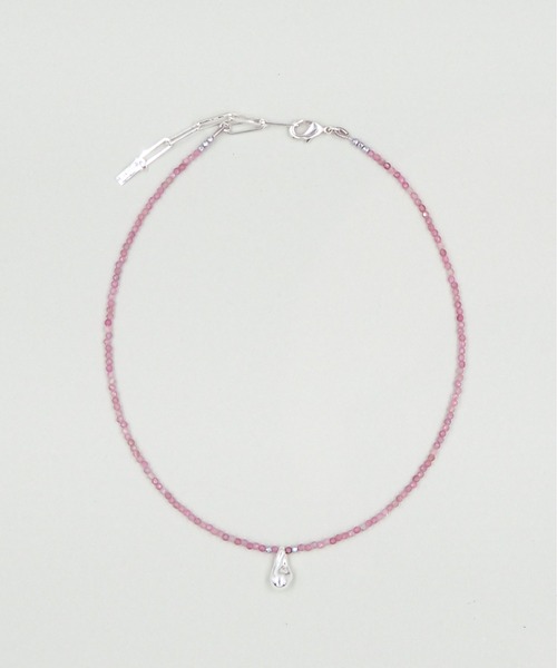 LAPUIS ネックレス LAPUIS(ラピュイ)Oyster Gemstone Necklace