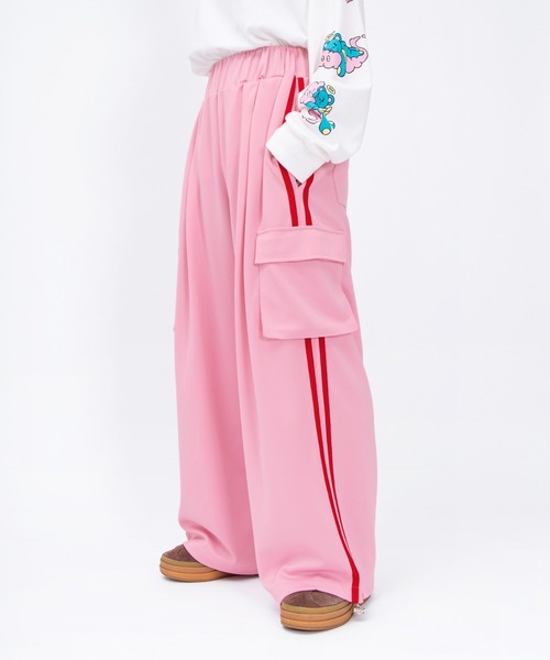 PUNYUS（プニュズ） カーゴパンツ ジャージカーゴパンツ レディース