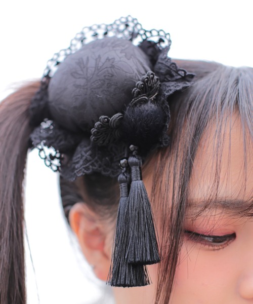 ヘアクリップ SPINNS ヘアクリップ チャイナお団子 : ZOZOTOWN Yahoo!店