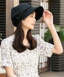 帽子 キャスケット uvカット 紫外線カット ...の詳細画像2