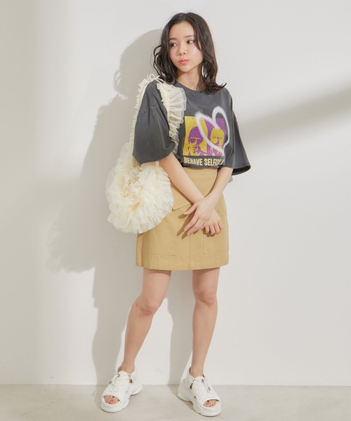VIS（ビス） ショルダーバッグ バッグ CASUAL チュールフリル