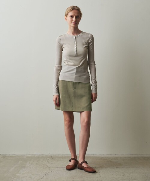 STEVEN ALAN スカート 「Steven Alan」ツイル ミニスカート