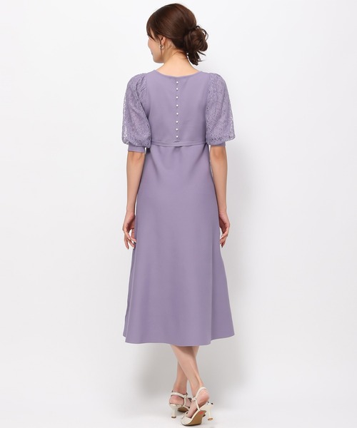 新品♡MICALLE MICALLE 　ワンピース　ロング　Aライン MICALLE MICALLE（ミカーレミカーレ）フリルロングワンピース