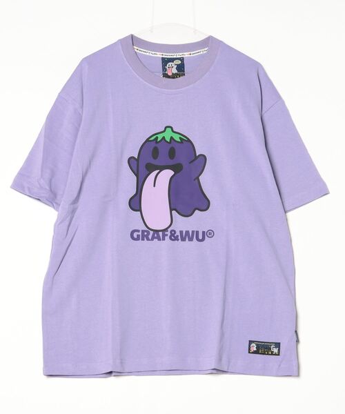 tシャツ 「GRAF＆WU/グラフアンドウー」キャラゴーストTEE「Y」「CN」 レディース メンズ GRAF＆WU tシャツ 「GRAF＆WU/グラフアンドウー」キャラゴースト