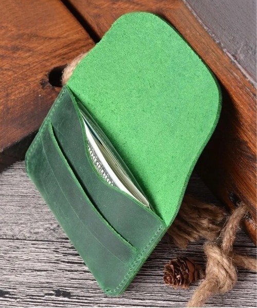 キーホルダー　キーケース　カードケース　名刺入れ　ケース　小銭入れ　ま緑色 キーホルダー キーケース カードケース 名刺入れ コインケース 小銭