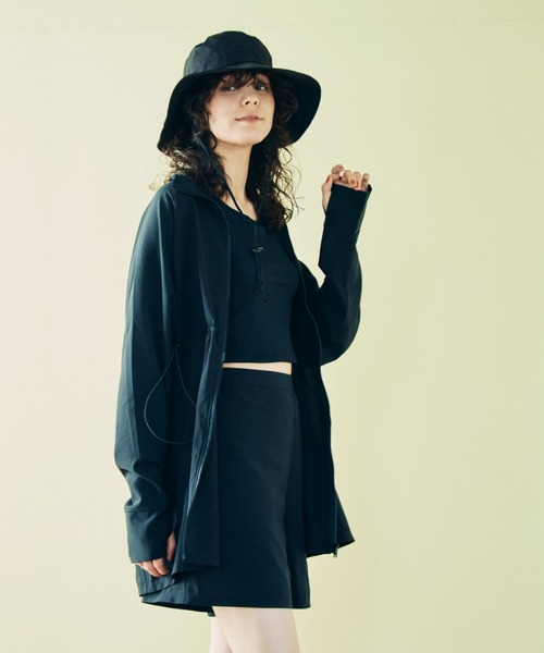 San-ai Resort 三愛水着楽園 水着 バケットハット付き「紫外線防止