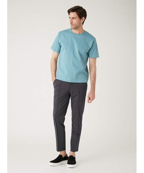 AOURE スラックス 「MALPENSA」4SEASONS ピンヘッド パンツ