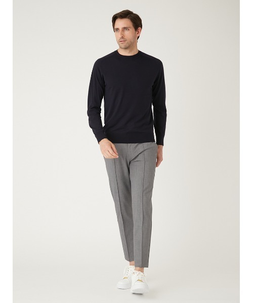 AOURE スラックス 「MALPENSA」4SEASONS ピンヘッド パンツ