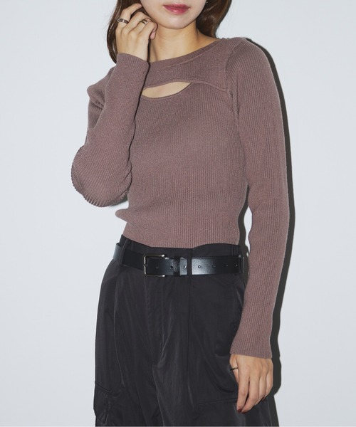 todayful Slit Neck Knit ブラック 楽天市場】【SALE】【セール】【30％OFF】【即納】TODAYFUL