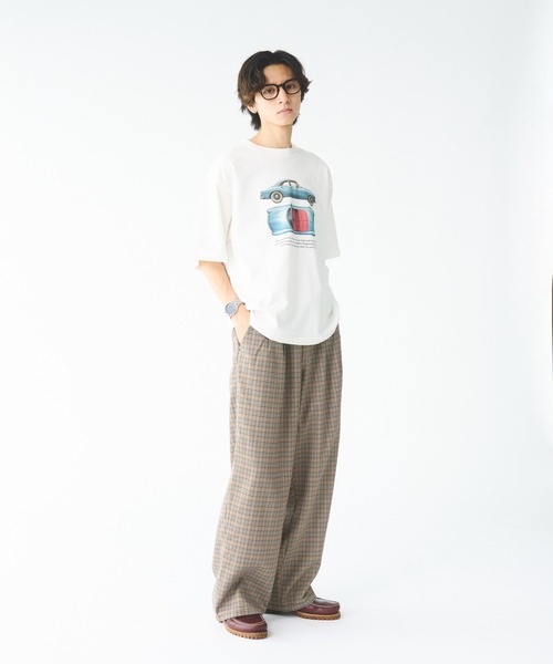オッズオン　ズボン　パンツ　チェック　青 楽天市場】【在庫処分品】冬制服スラックス【ブルータータン