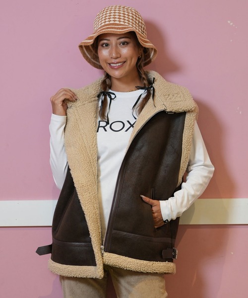 ベスト ジレ RIKKA FEMME/リッカファム フライトベスト ジャケット   RF24FW11 レディース RIKKA FEMME ベスト ジレ FEMME/リッカファム フライトベスト