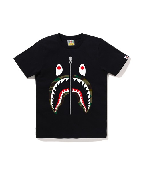 tシャツ 1ST CAMO SHARK TEE レディース 1ST CAMO SHARK TEE | bape.com