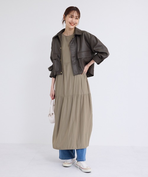 ROPE' PICNIC ワンピース ティアードロングワンピース