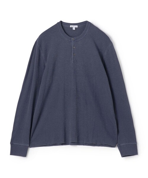 JAMES PERSE（ジェームスパース） ヘンリーネック tシャツ スラブ