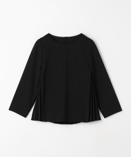 ブラウス シャツ リラクシープリーツシャツ レディース green label relaxing ブラウス シャツ 「size SHORTあり