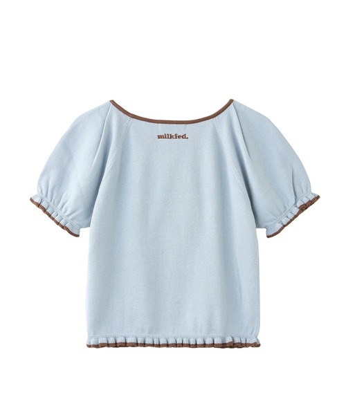 MILKFED.（ミルクフェド） ニット セーター FRILL KNIT TOP レディース